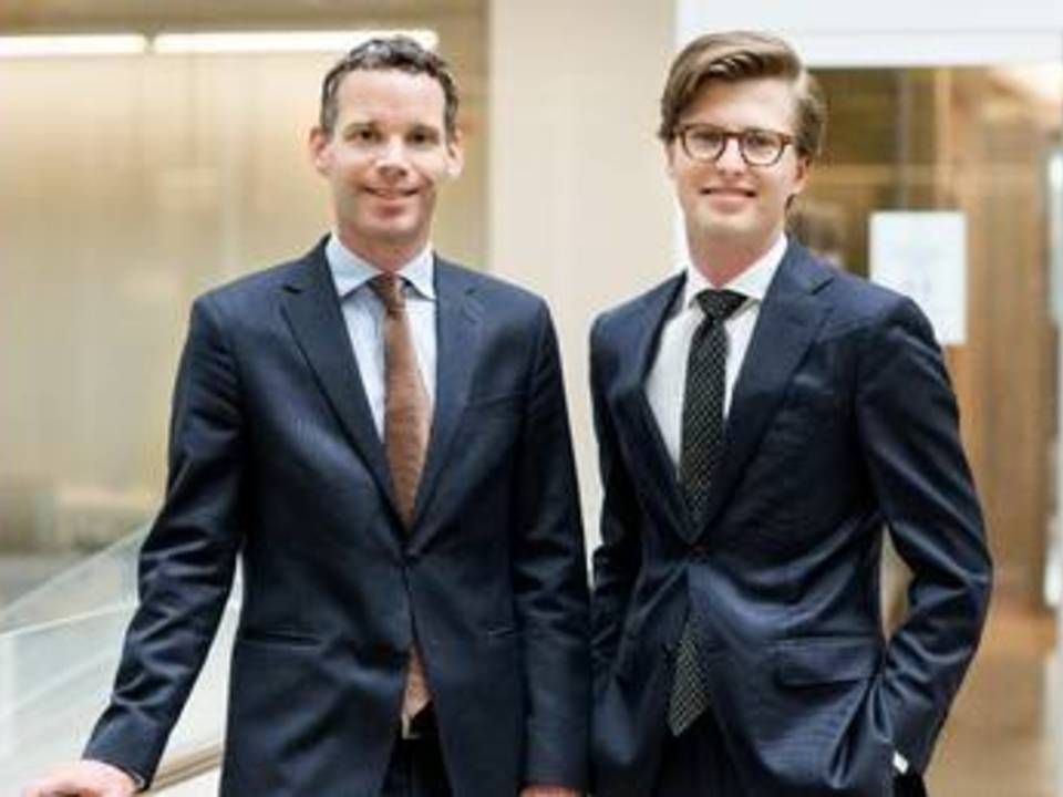 Niklas Kristoffersson (left) and Carl Mattiasson are the fund managers of Nordea's new fund Stars Innovation. | Photo: PR / Nordea Asset Management
