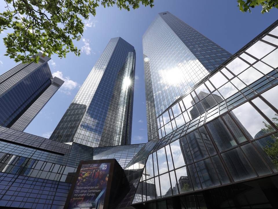 Die Deutsche Bank an der Frankfurter Taunusanlage. | Foto: picture alliance/augenklick