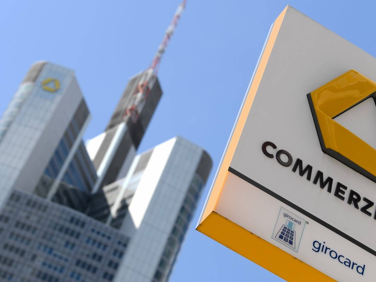 Die Zentrale der Commerzbank in Frankfurt. | Foto: picture alliance/dpa