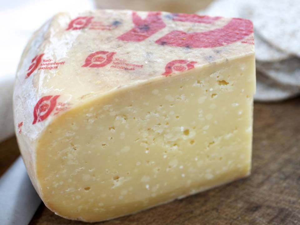 Mejeriprodukter som ost er blandt de største økologiske eksportvarer. | Foto: PR/Landbrug & Fødevarer