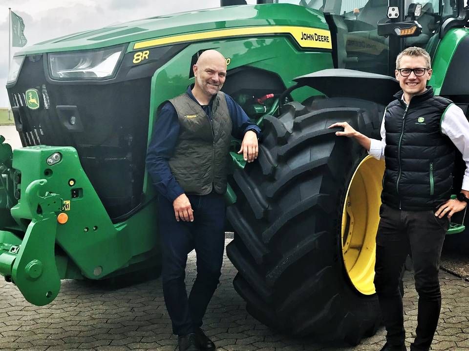 Rasmus Thing og Jens Illemann står bag det nye udlejningskoncept fra Semler Agro. | Foto: PR-foto Semler Agro