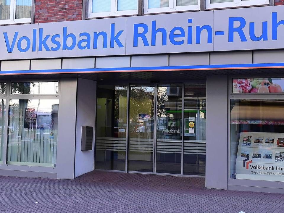 Eine Filiale der Volksbank Rhein-Ruhr in Oberhausen. | Foto: picture alliance/Revierfoto/dpa