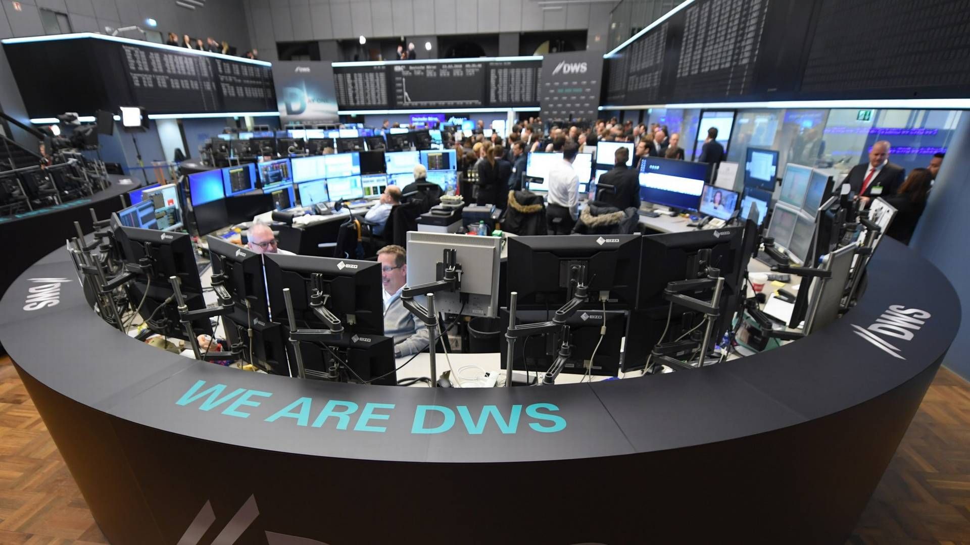 Die Frankfurter Wertpapierbörse - als die DWS am 23. März 2018 ihren Börsenstart absolvierte | Foto: dpa