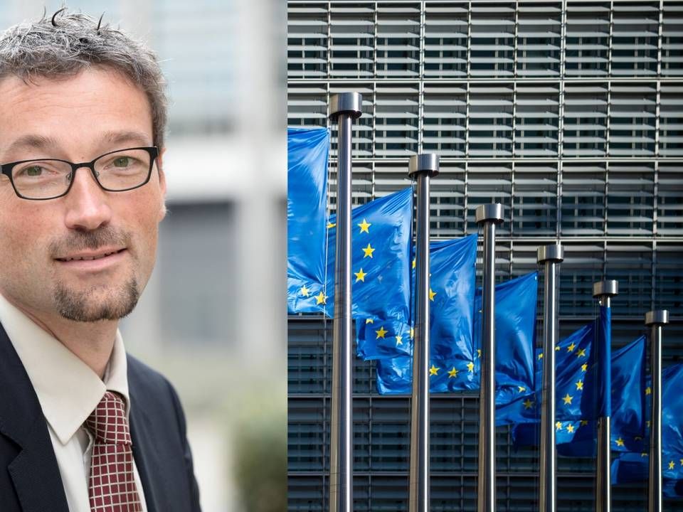 Jan Ceyssens kümmert sich bei der EU-Kommission in Brüssel um Fintechs. | Foto: Privat/picture alliance/Arne Immanuel Bänsch/dpa (Montage: FinanzBusiness)