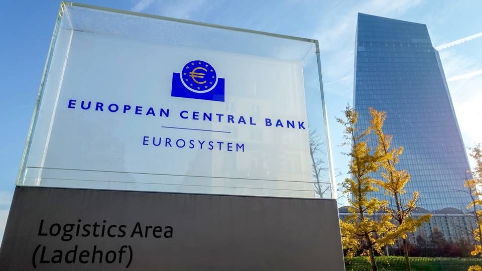Die Europäische Zentralbank in Frankfurt. | Foto: picture alliance / Daniel Kalker
