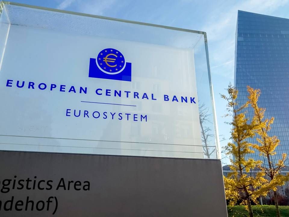 Die Europäische Zentralbank in Frankfurt. | Foto: picture alliance / Daniel Kalker