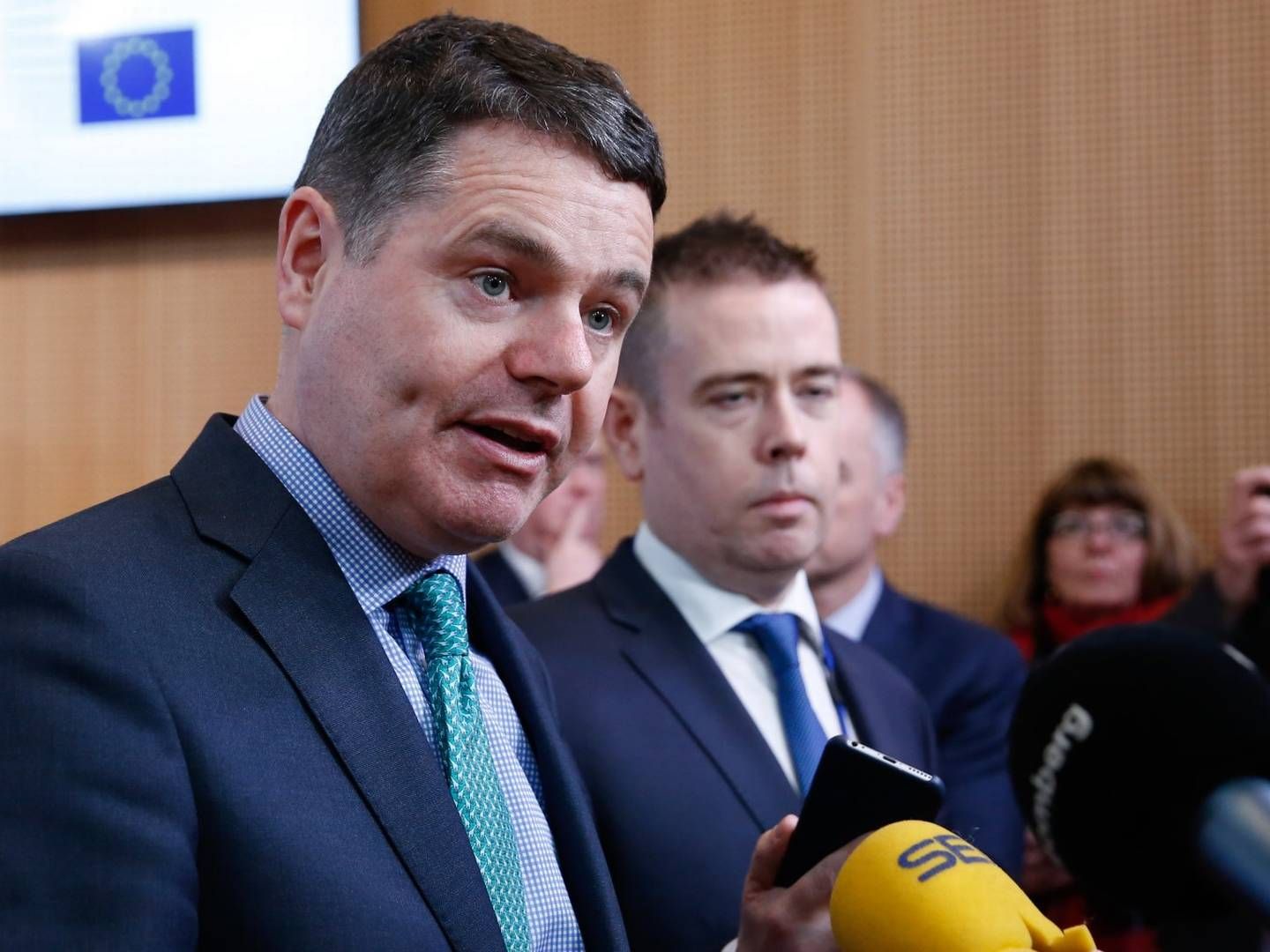 Der neue Eurogruppenchef Paschal Donohoe (Archivbild von 2018) | Foto: picture alliance/Xinhua