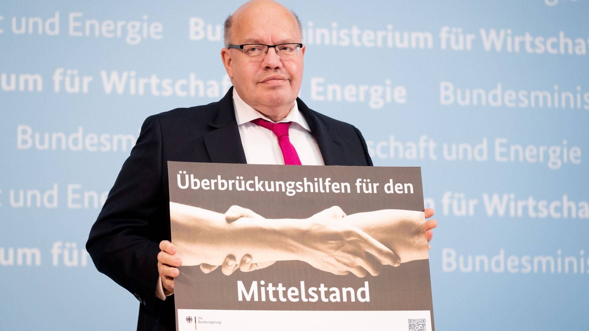 Bundeswirtschaftsminister Peter Altmaier. | Foto: picture alliance/dpa
