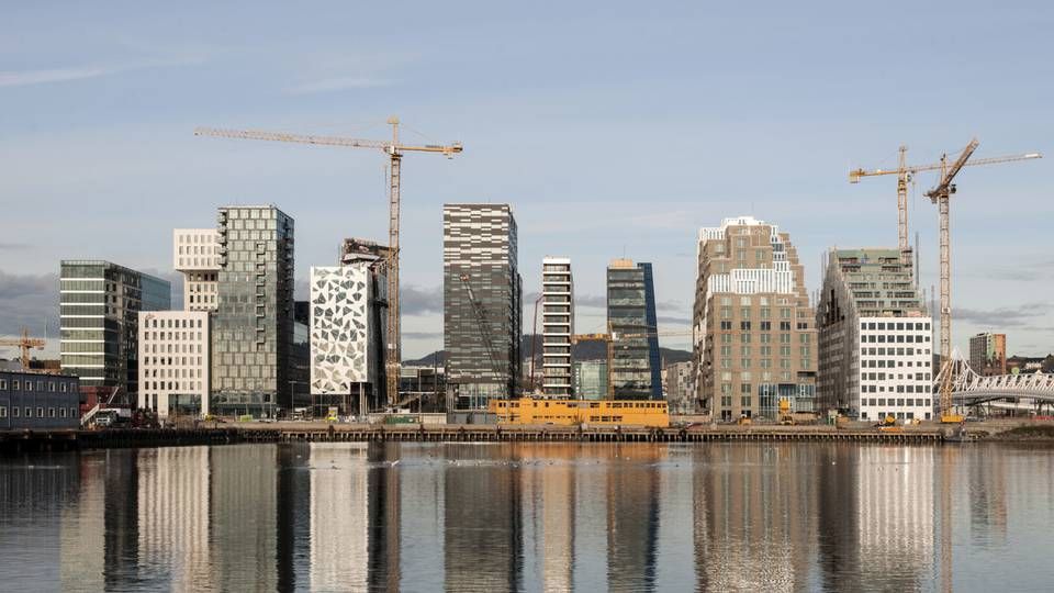 Bjørvika i Oslo. | Foto: DNB/PR