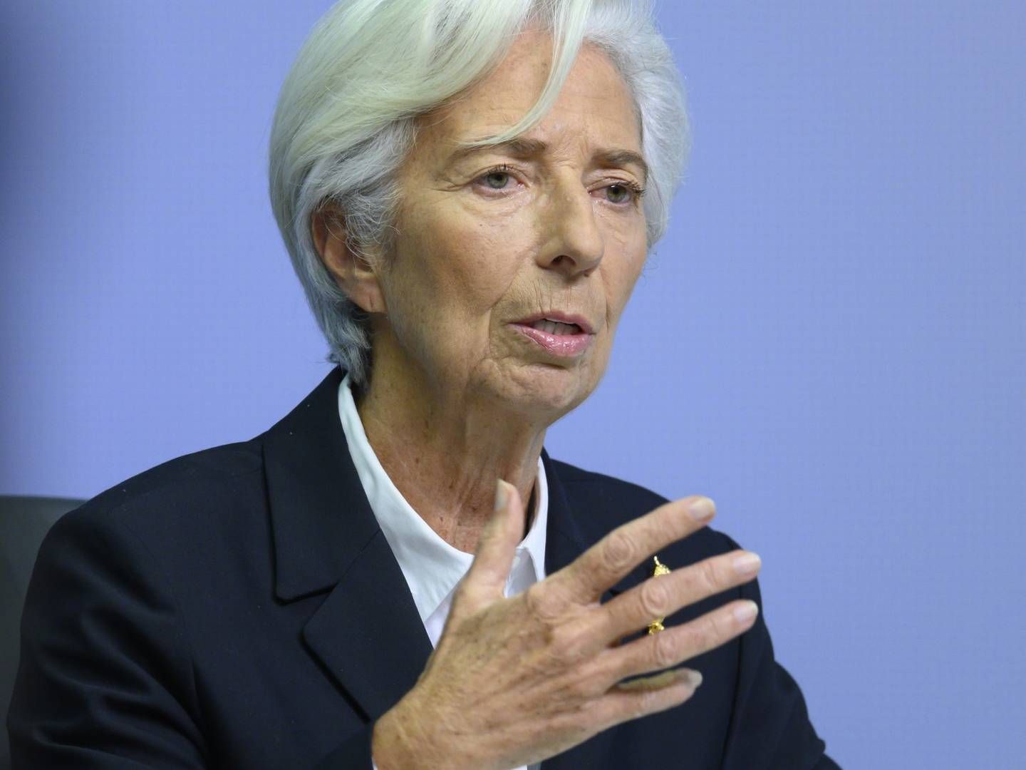 EZB-Präsidentin Christine Lagarde | Foto: picture alliance/Boris Roessler/dpa