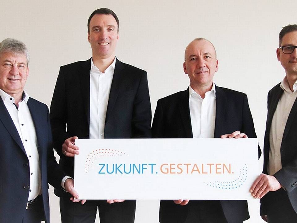 Der Vorstand der VR Bank Enz plus (v.li.): Armin Kühn, Martin Schöner, Jürgen Wankmüller (Vorstandsvorsitzender) und Ulf Meißner. | Foto: VR Bank Enz plus eG