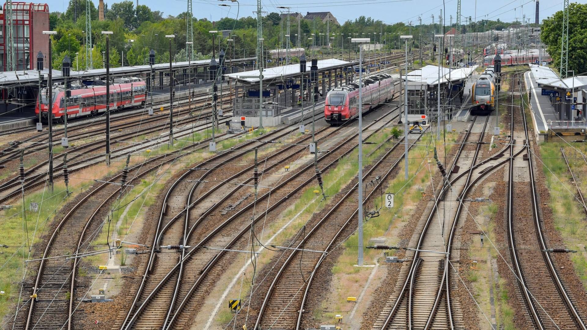 Der Hauptbahnhof von Cottbus. | Foto: picture alliance/dpa