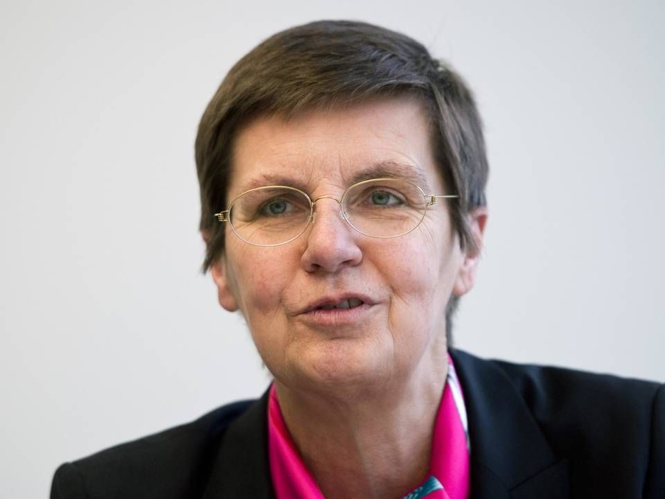 Die heutige SRB-Chefin Elke König 2014, damals noch als BaFin-Präsidentin | Foto: picture alliance / dpa