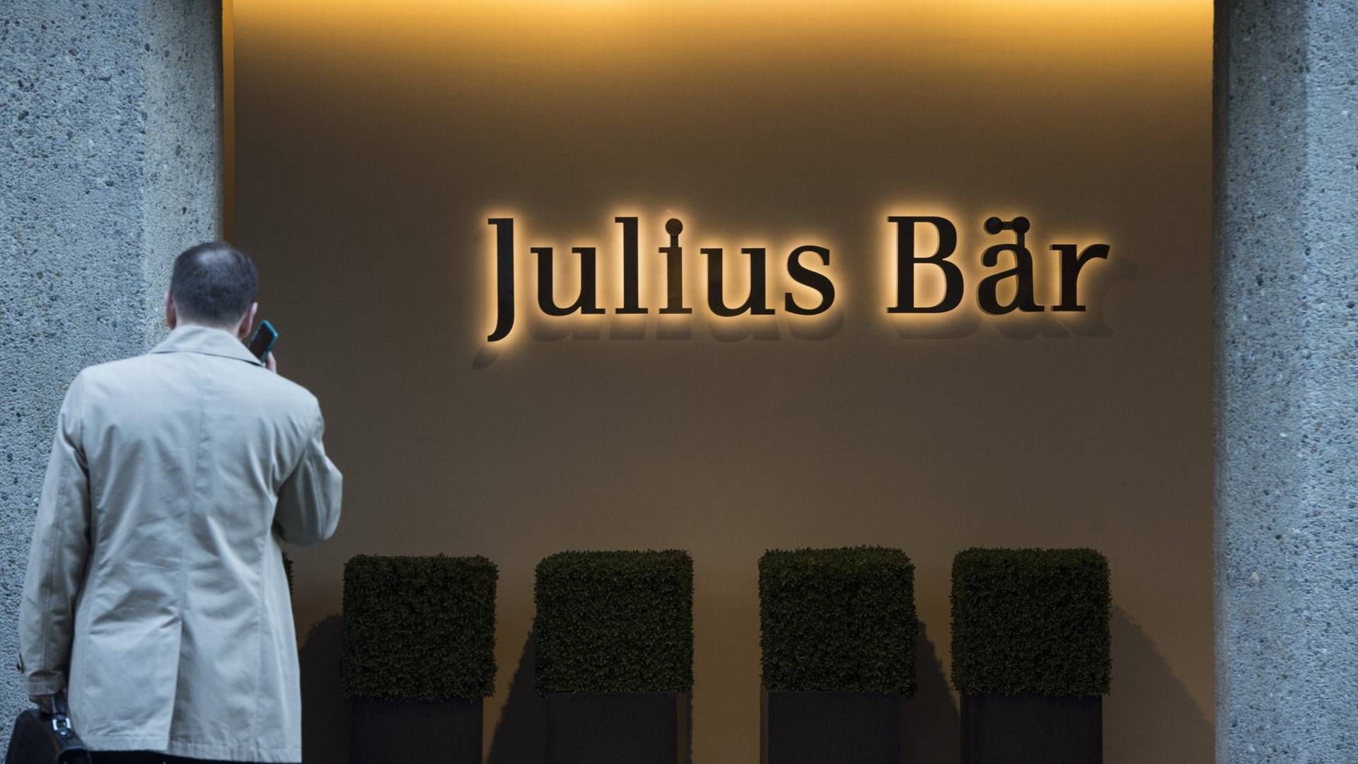 Die schweizerische Bank Julius Bär. | Foto: picture alliance/KEYSTONE