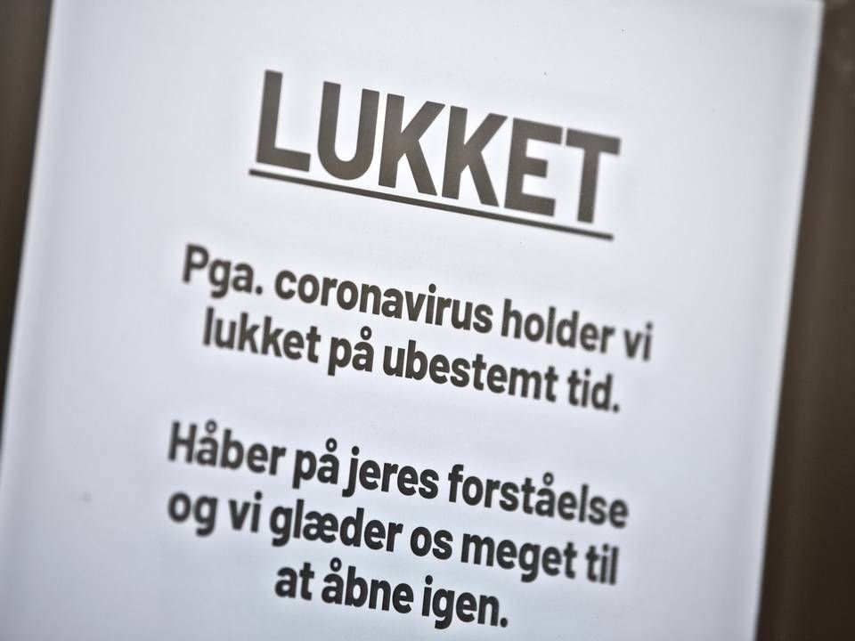 Mange virksomheder har måttet lukke ned under coronakrisen, og det har også haft effekt på konsulent-og rådgivningbranchen. | Foto: Christer Holte