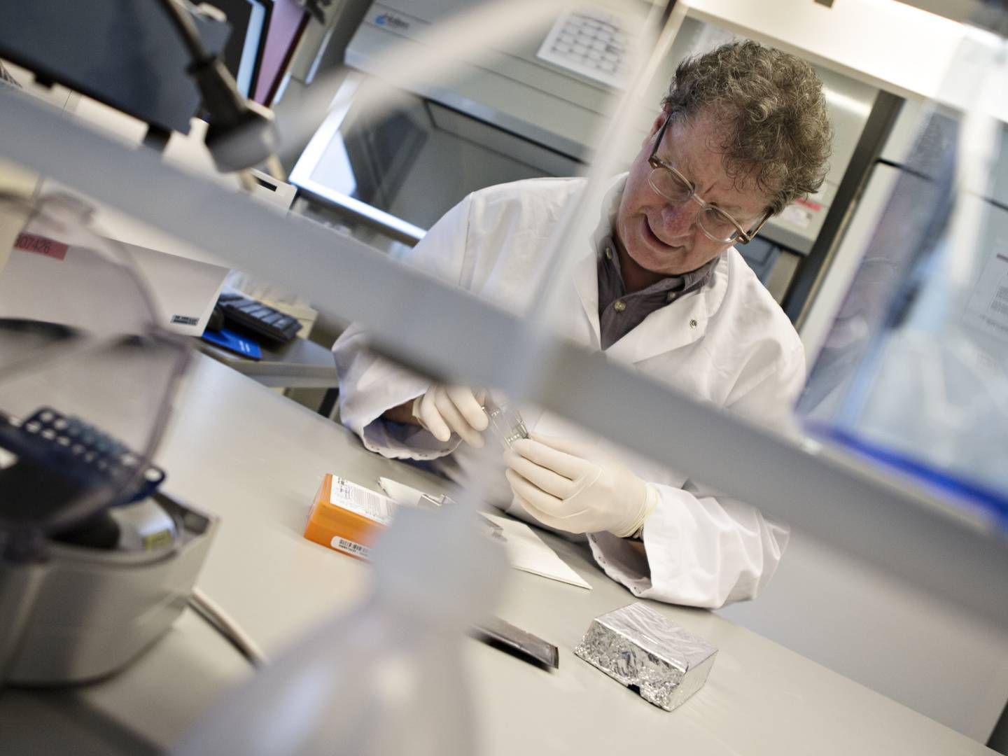 Anders Fomsgaard er ansvarlig for udviklingen af coronavirusvaccinen hos Statens Serum Institut. | Foto: Tobias Nicolai/IND
