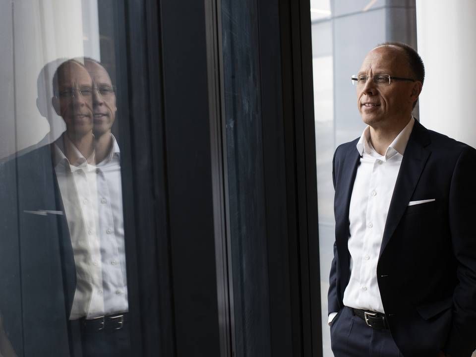 Frank Vang-Jensen, adm. direktør i Nordea | Foto: Gregers Tycho/ERH