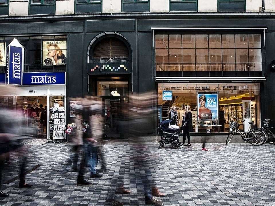Det er kritisk for butikslejerne, mener John Hansen, der er di rektør for Handelsstandsforeningen i det indre København. | Foto: Bidstrup Stine/Jyllands-Posten/Ritzau Scanpix