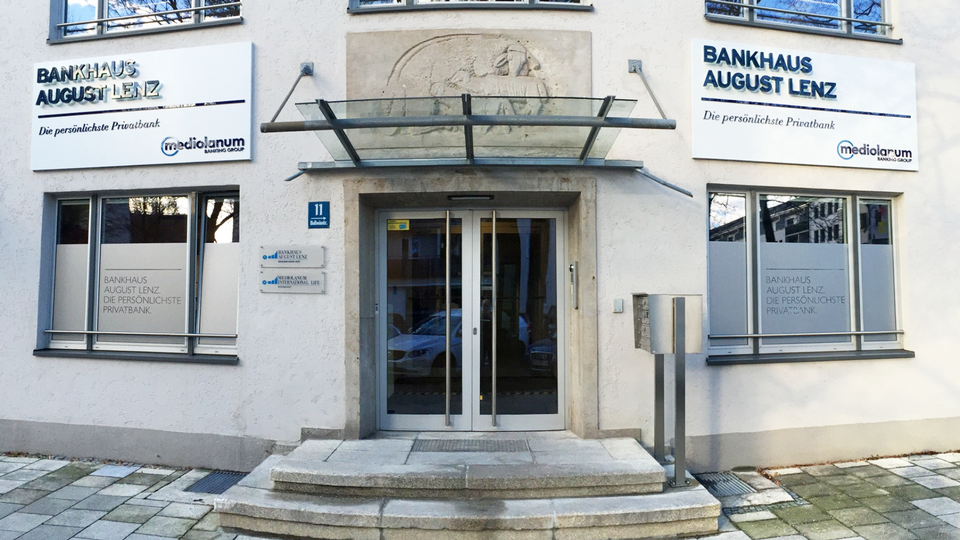 Der Hauptsitz des Bankhauses August Lenz. | Foto: Bankhaus August Lenz