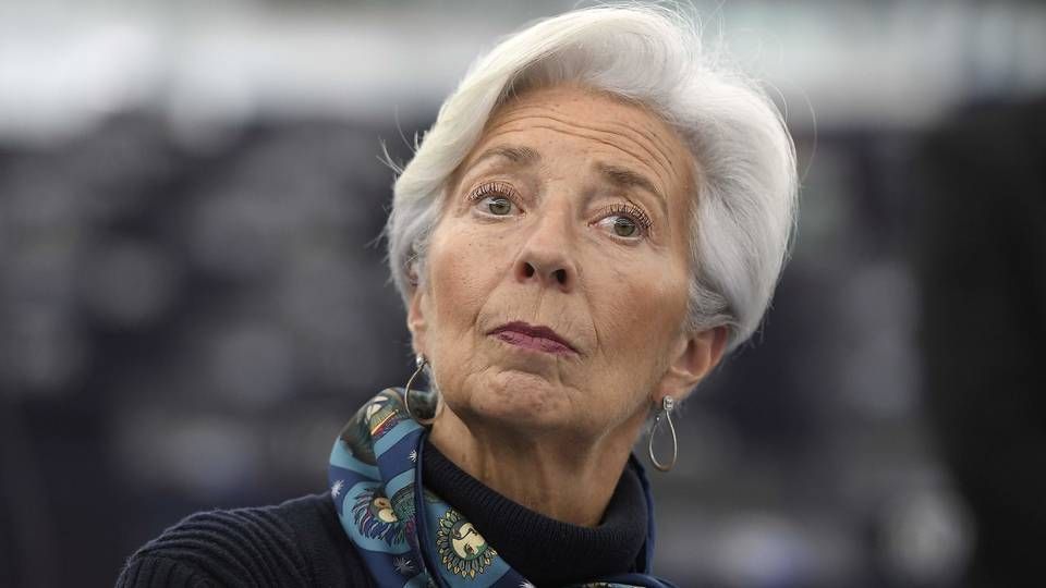 Christine Lagarde, centralbankchef for ECB | Foto: FREDERICK FLORIN/AFP / AFP