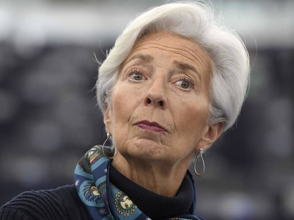 Christine Lagarde, centralbankchef for ECB | Foto: FREDERICK FLORIN/AFP / AFP