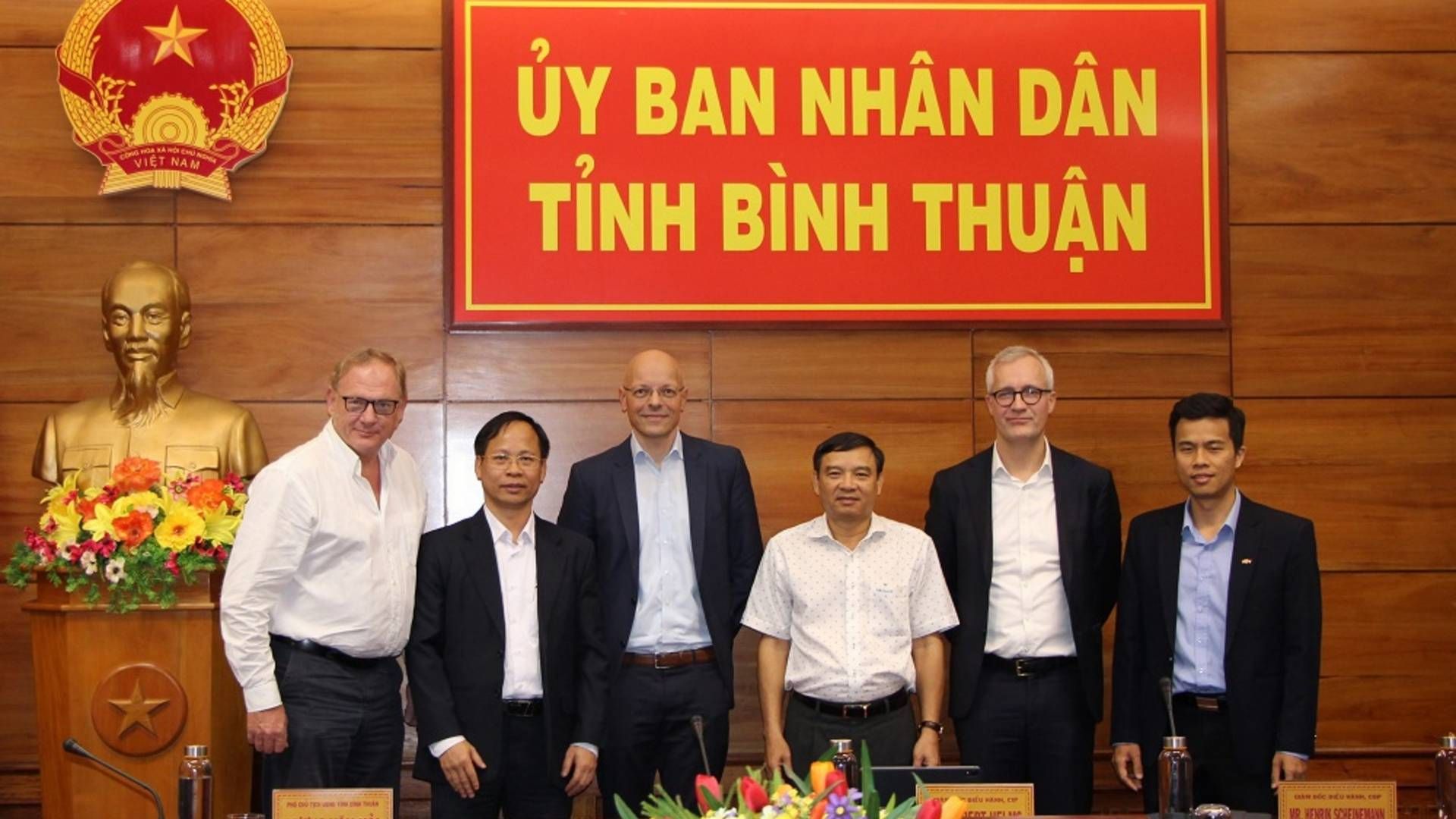 Photo shows the opening of CIP's office in Vietnam earlier this year. | Photo: Tinh Binh Thuan