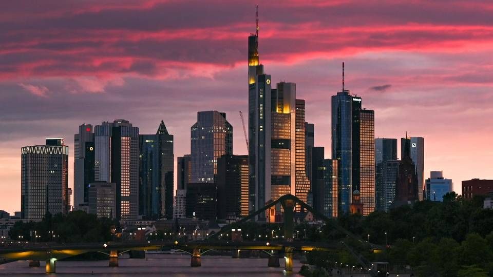 Die Banken-Skyline von Frankfurt. | Foto: picture alliance/Arne Dedert/dpa