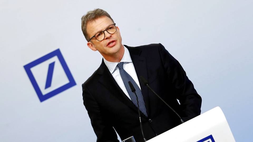 Deutsche Banks adm. direktør, Christian Sewing | Foto: Ralph Orlowski/Reuters/Ritzau Scanpix