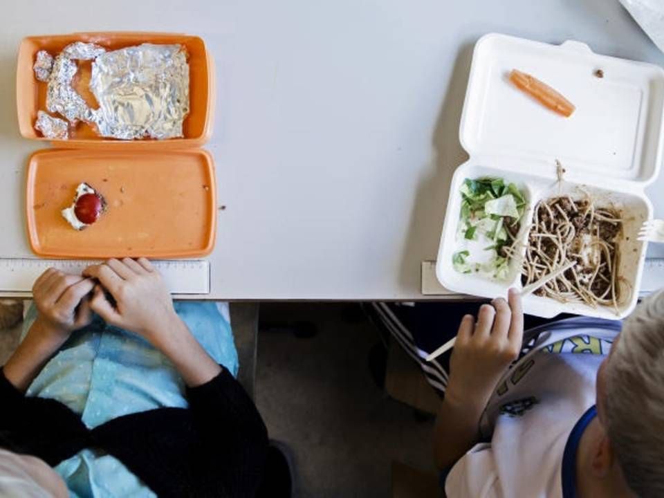 Den portionsanrettede madordning fra Agnes Food kan bl.a. fås i variationerne vegansk, vegetarisk og uden svinekød. | Foto: Janus Engel / Ritzau Scanpix.