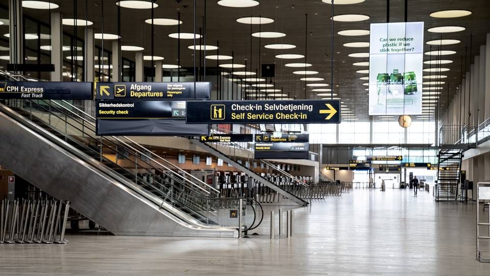 Der er lange udsigter til normal aktivitet i Københavns Lufthavn. | Foto: Tariq Mikkel Khan