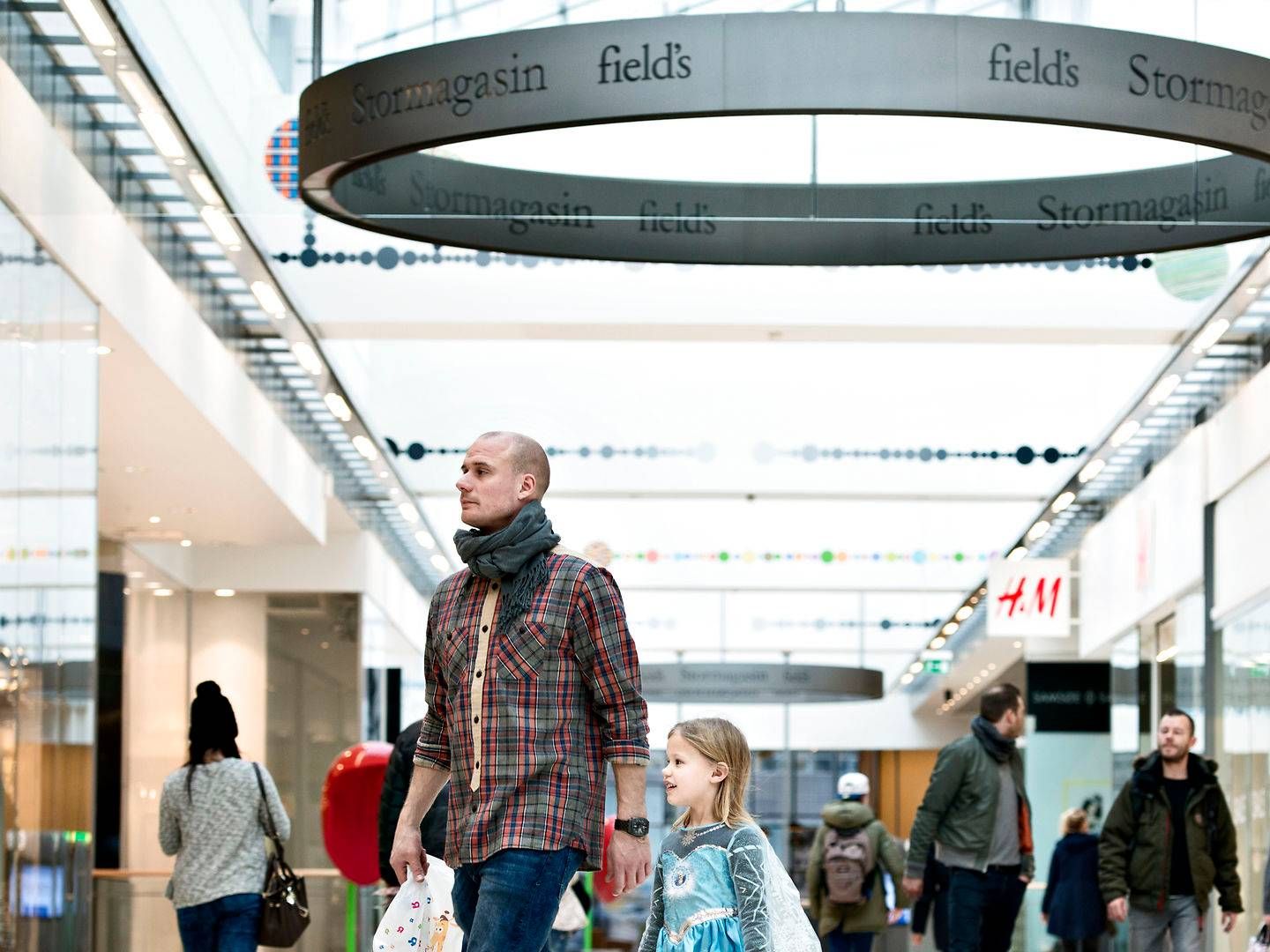 Det er gået forholdsvis godt med salget i Klépierres danske centre, som blandt andet omfatter Field's Ørestaden. | Foto: Lars Krabbe/Jyllands-Posten/Ritzau Scanpix