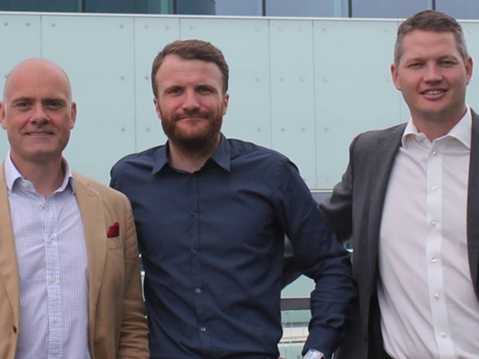Union Bulk blev stiftet af Jens Boesen (tv.) og Anders Svarrer (i midten), men Thomas Nielsen kom til kort tid efter. Nu har endnu en partner føjet sig til ejerkredsen. | Foto: PR / Union Bulk