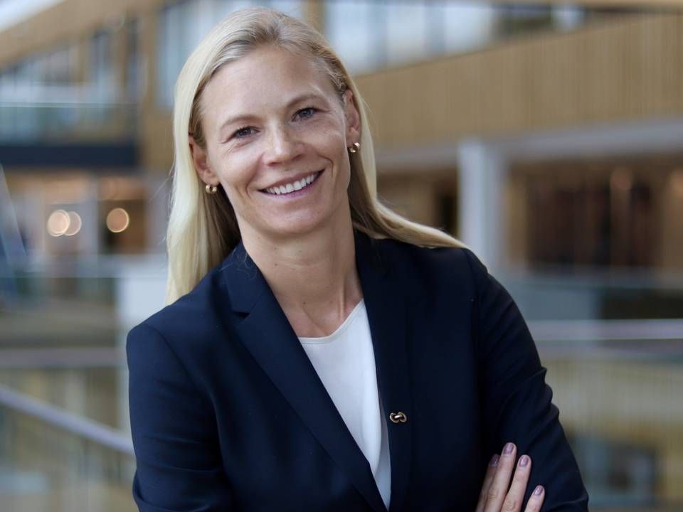 Konserndirektør for bærekraft i Sotrebrand, Karin Greve Isdahl. | Foto: Lise Eide Risanger / Storebrand