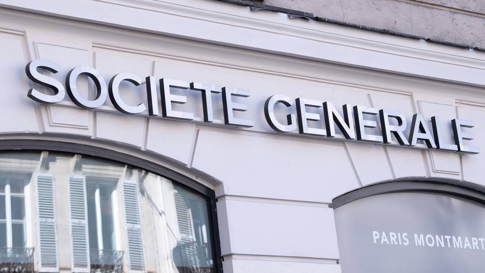 Eine Filiale der Societe Generale in Paris. | Foto: picture alliance / abaca