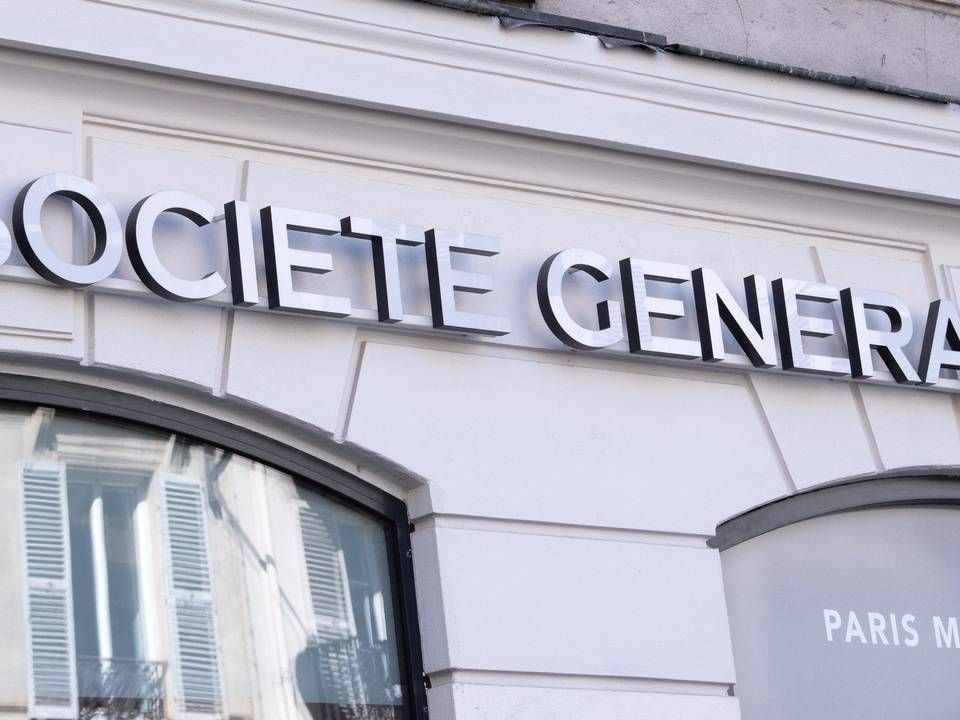 Eine Filiale der Societe Generale in Paris. | Foto: picture alliance / abaca