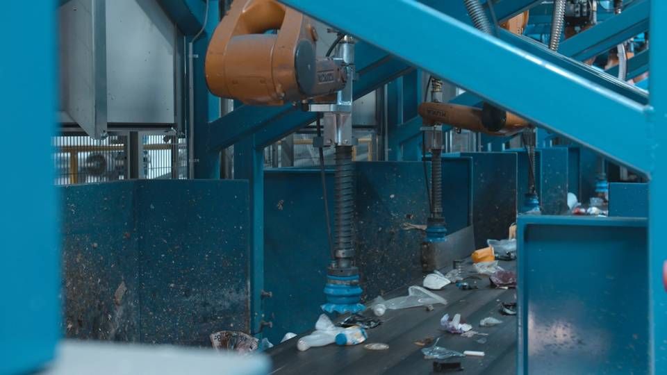 Nomi4s har i flere år haft et sorteringsanlæg udstyret med robotteknologi til at sortere plastaffald fra oplandet i ejerkommunerne Holstebro, Lemvig, Skive og Struer. | Foto: Nomi4s/PR