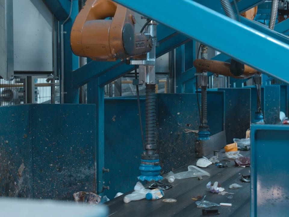 Nomi4s har i flere år haft et sorteringsanlæg udstyret med robotteknologi til at sortere plastaffald fra oplandet i ejerkommunerne Holstebro, Lemvig, Skive og Struer. | Foto: Nomi4s/PR