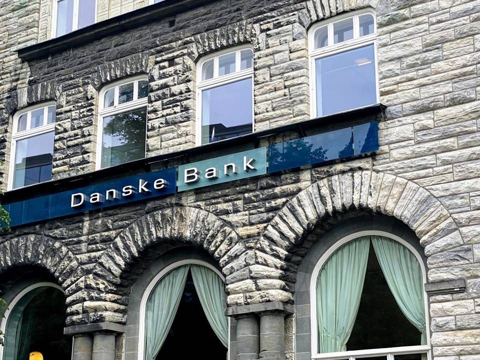 Danske Banks hovedkontor i Trondheim. | Foto: Magnus Eidem