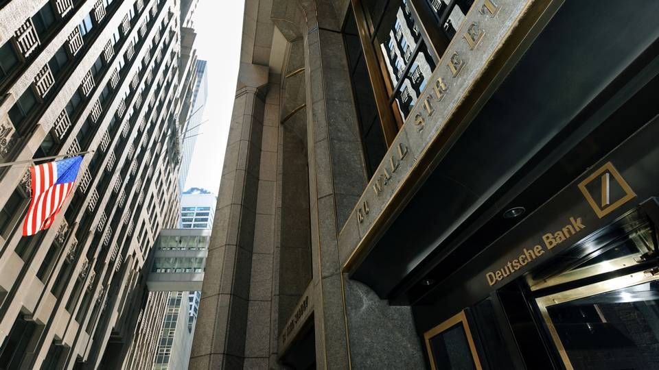 Die Deutsche Bank an der Wall Street in New York | Foto: picture alliance / Pressefoto Ulmer