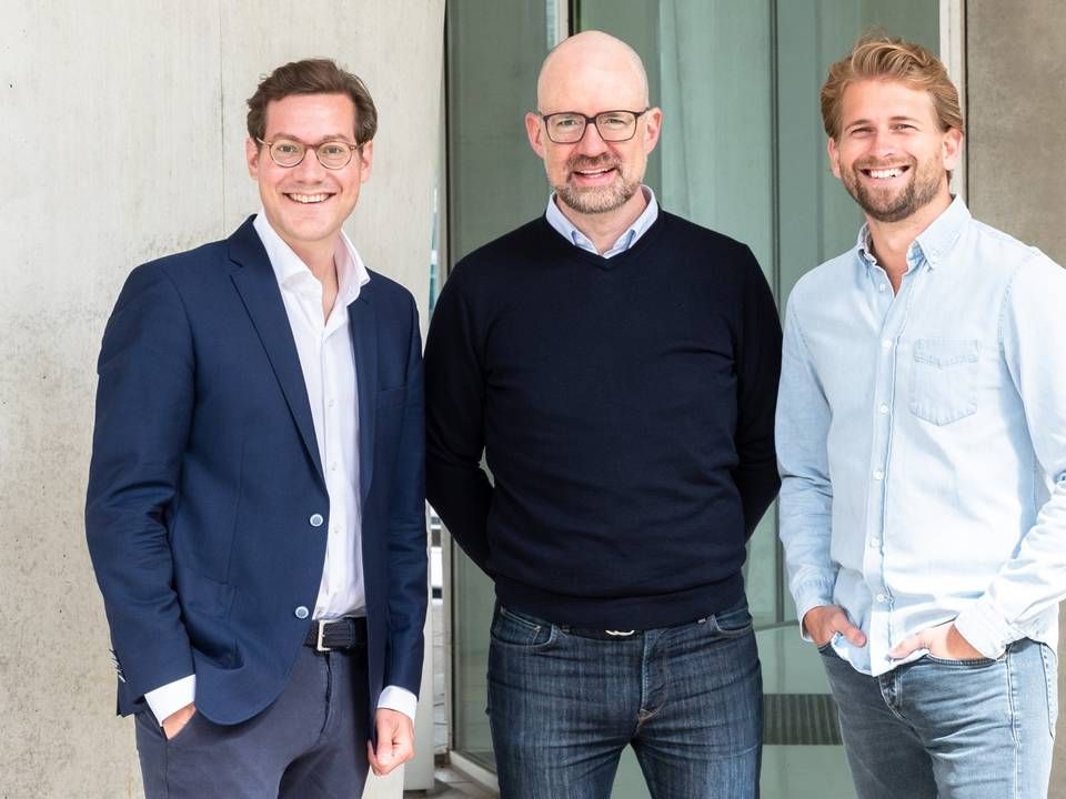Das Führungsteam von Finiata: Christoph Nicola (links), Jan Enno Einfeld (Mitte) und Ingmar Stupp (rechts). | Foto: Finiata