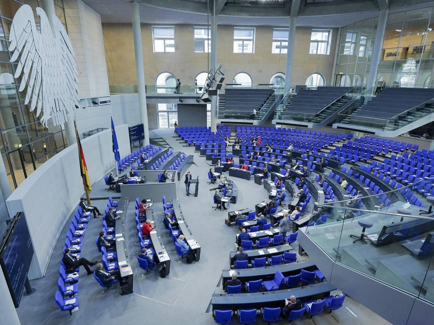Plenarsaal des Deutschen Bundestags (Symboldbild) | Foto: picture alliance