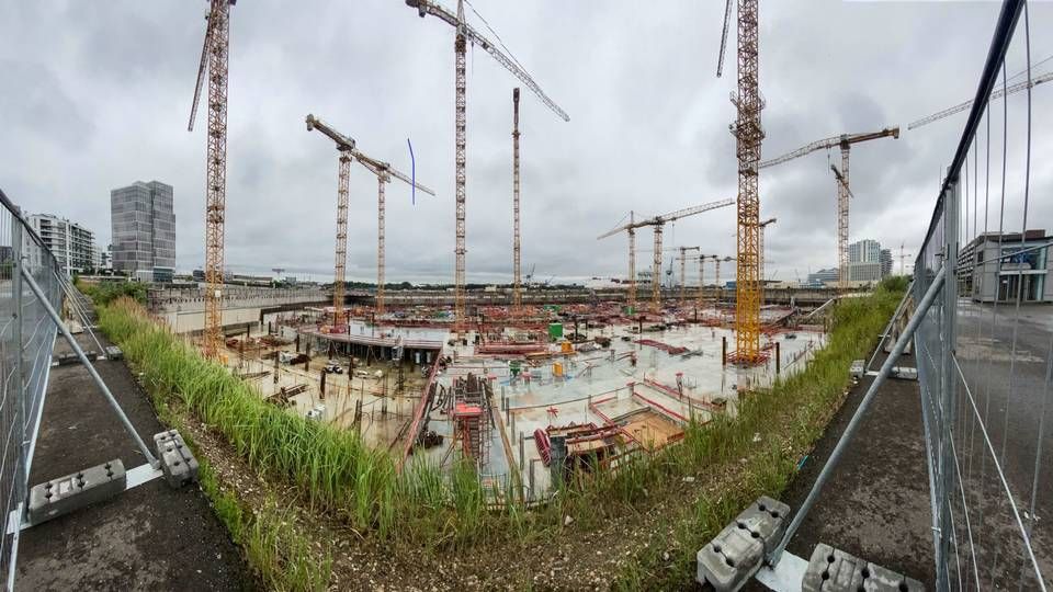Kräne an einer Baustelle in Hamburg im Juli 2020 (Symbolbild) | Foto: picture alliance/APA/picturedesk.com