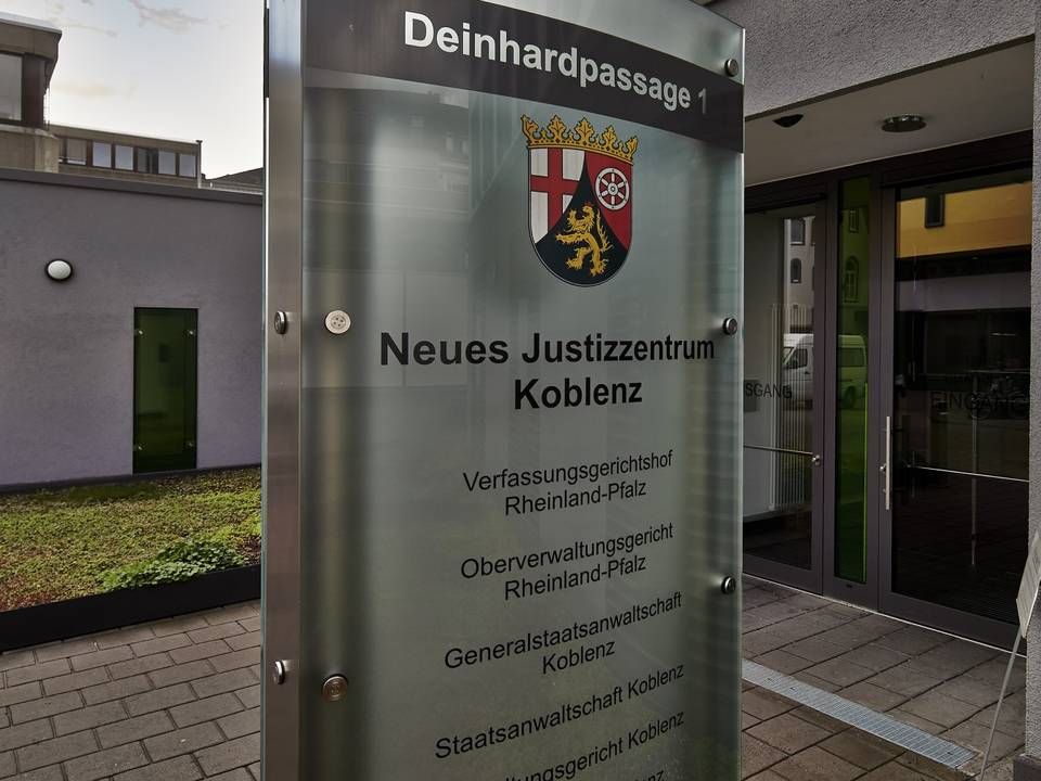 Eingang zur Staatsanwaltschaft Koblenz (Archiv) | Foto: picture alliance/Thomas Frey/dpa