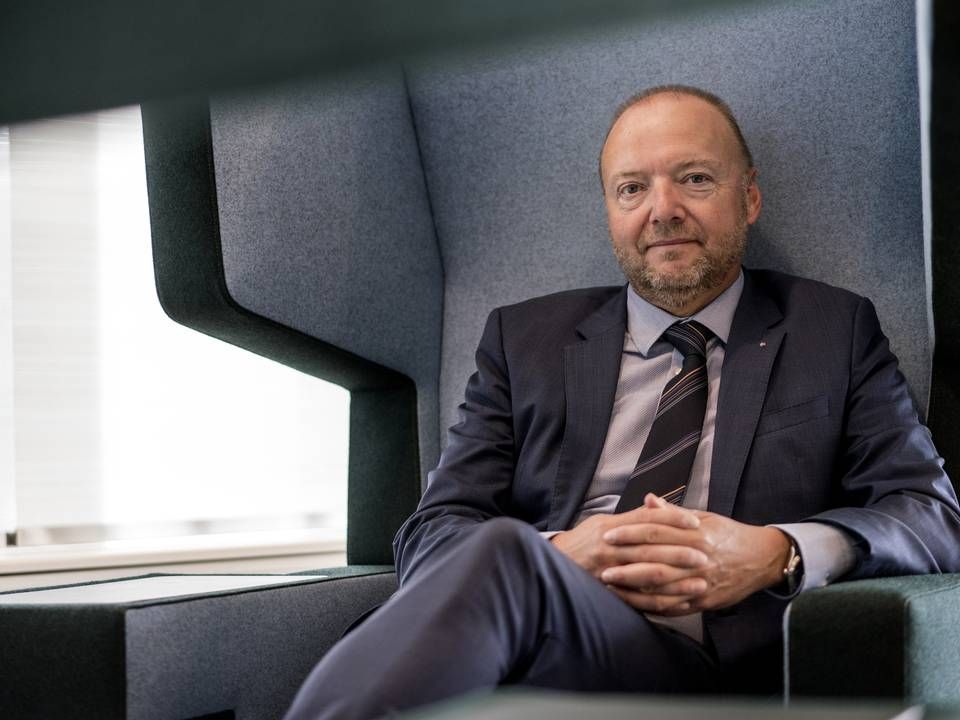 Jeff Gravenhorst afløses 1. september af tidligere Danske Bank-direktør Jacob Aarup-Andersen | Foto: Stine Bidstrup/ERH