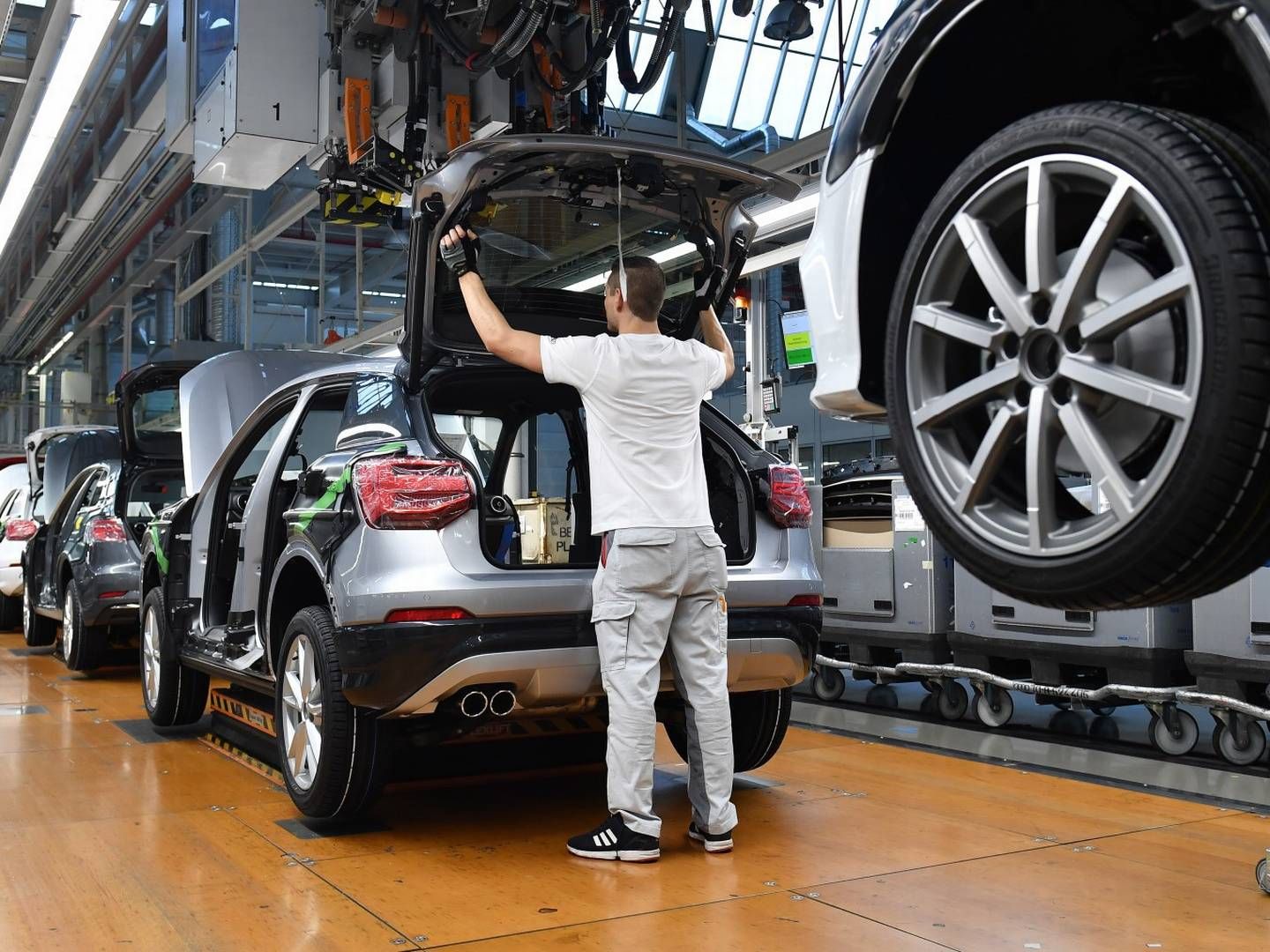 Im zweiten Quartal 2020 hat die Autoindustrie ein dickes Minus eingefahren, die Hersteller mussten zum Teil ihre Produktion stoppen. | Foto: picture alliance / Sven Simon