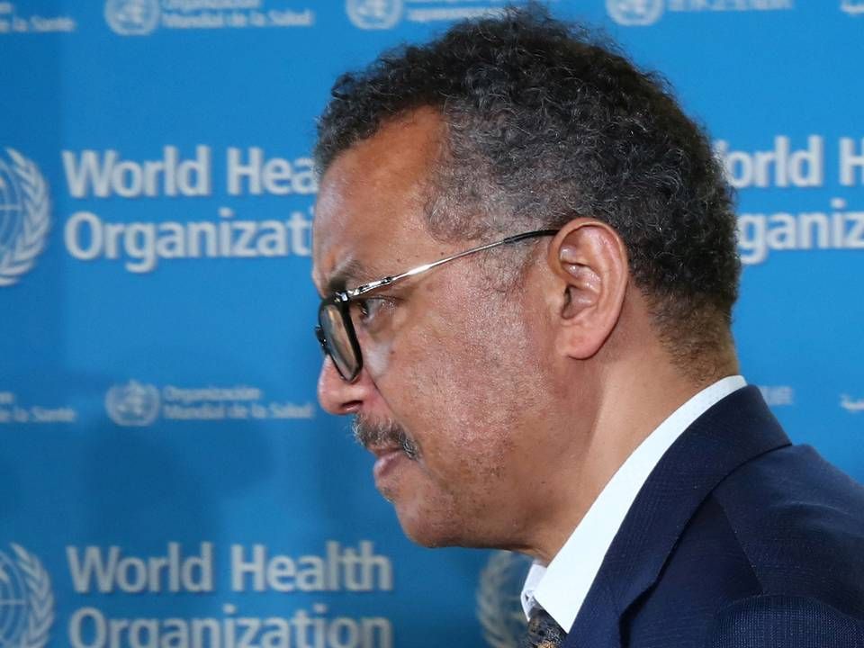 WHO-chef Tedros Adhanom Ghebreyesus opfordrer orginsationens medlemmer til at deltage i en multilateral vaccineindsats. | Foto: Denis Balibouse / Reuters / Ritzau Scanpix