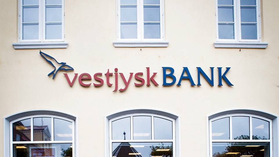 Vestjysk Bank må kalkulere med flere store usikkerhedsmomenter i den nærmeste fremtid. | Foto: Ditte Lysgaard Holm/Ritzau Scanpix