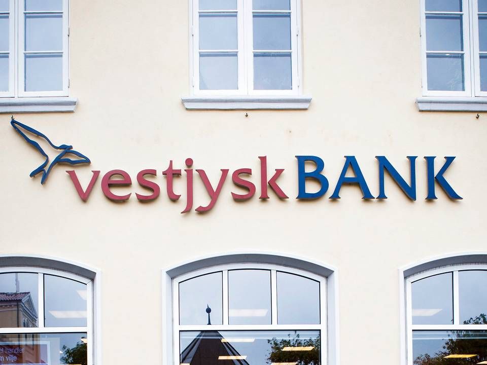 Vestjysk Bank må kalkulere med flere store usikkerhedsmomenter i den nærmeste fremtid. | Foto: Ditte Lysgaard Holm/Ritzau Scanpix