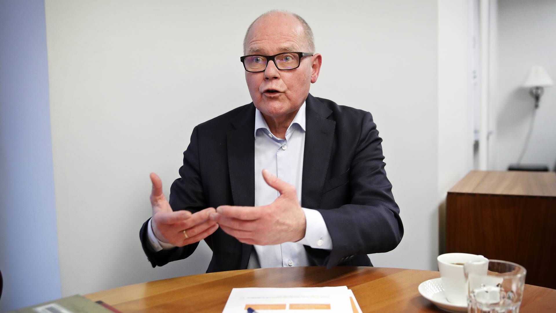 Henning Thiesen, formand for Djøf, er generelt positiv over for tidligere pension til nedslidte. | Foto: Jens Dresling/Ritzau Scanpix