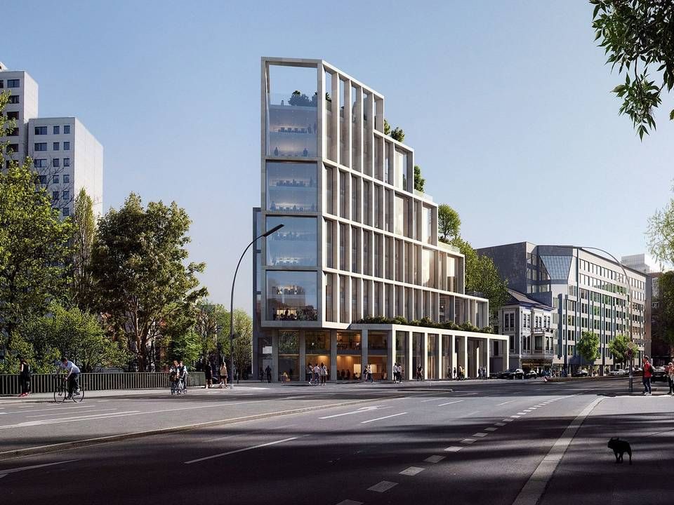 Det nye hovedsæde ligger på kanten af den vestlige del af Berlin. | Foto: C.F. Møller Architects/Beauty & the Bit